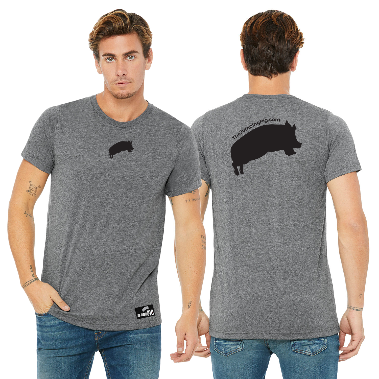 The Classic Pig - Grey